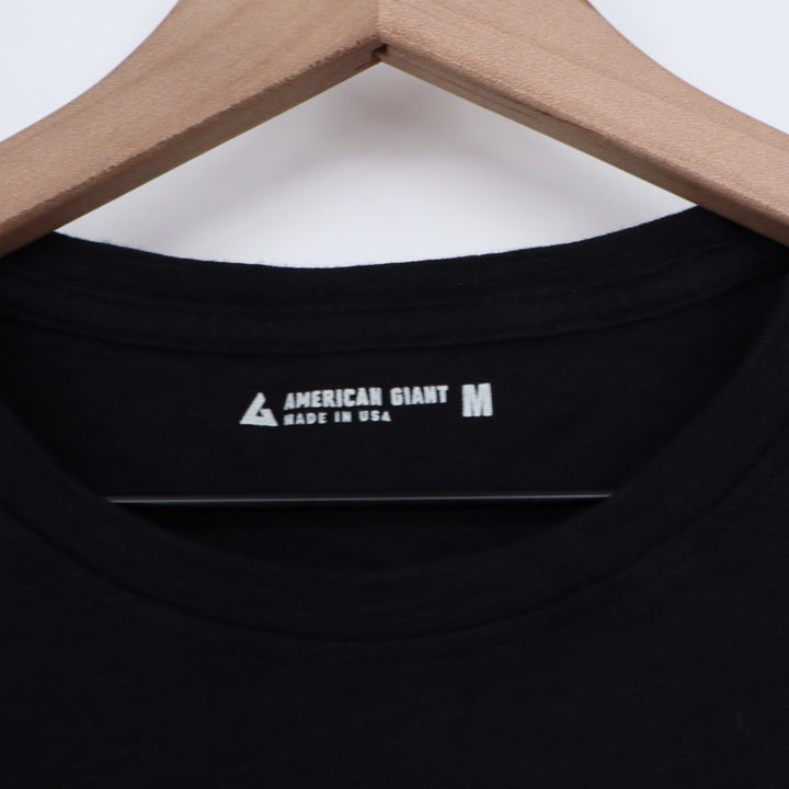 American Giant Women's Classic Cotton Crew Tee Size M Made In USA