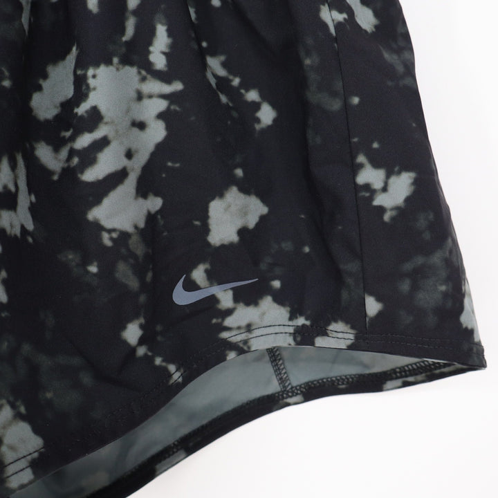 Nike Womens Dri-FIT Cloud Print Training Shorts Black Grey XS