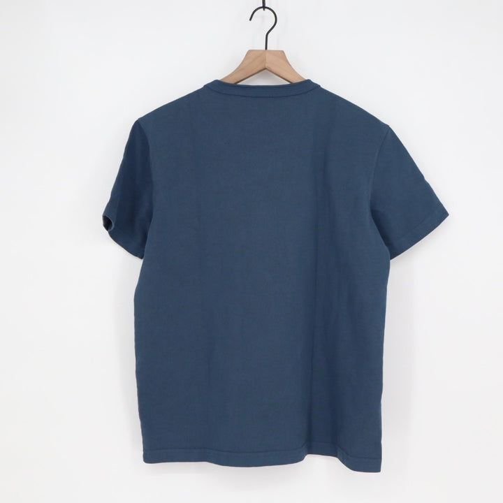 American Giant Everest T-Shirt Men S Blue Cotton Short Sleeve Crew Neck Pullover