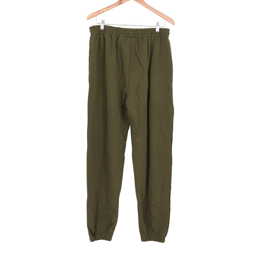 Naked Wardrobe Olive Green Fleece Jogger Sweatpants XL