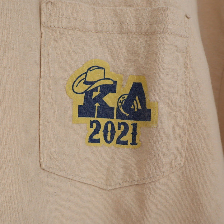 Kappa Delta 2021 Barn Party T Shirt Tan Short Sleeve Graphic Tee