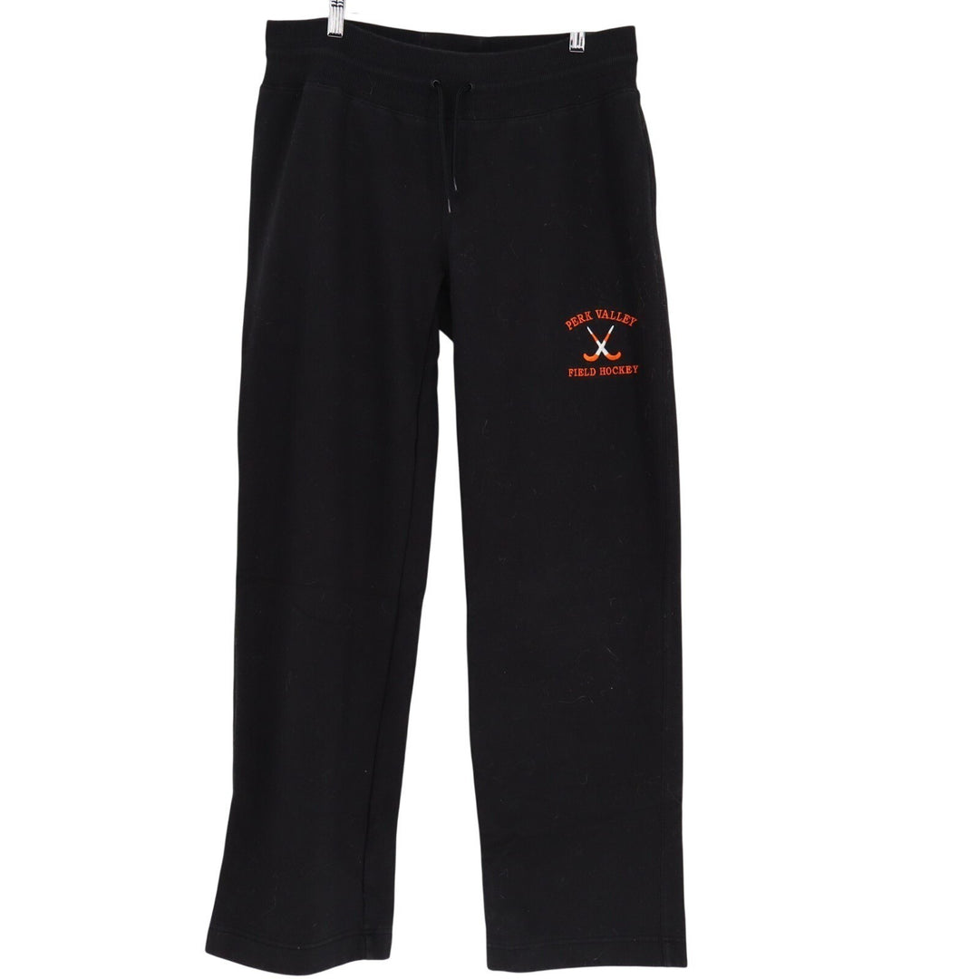 Sport Tek Perk Valley Field Hockey Sweatpants Womens L Black Cotton Drawstring