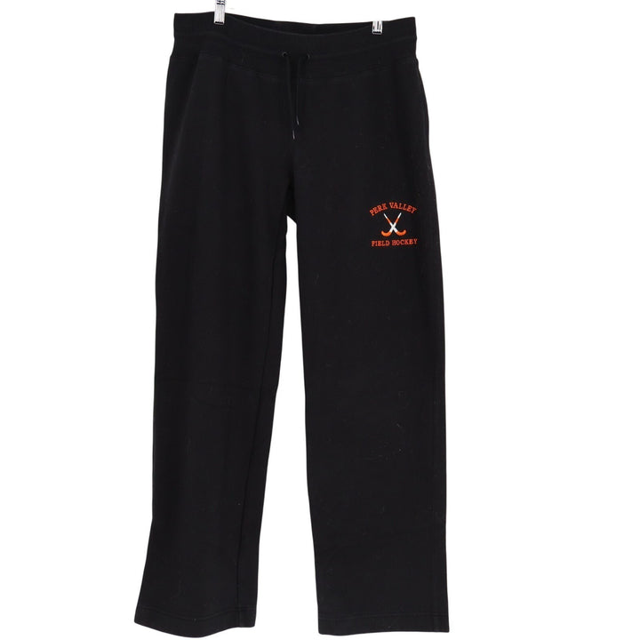 Sport Tek Perk Valley Field Hockey Sweatpants Womens L Black Cotton Drawstring