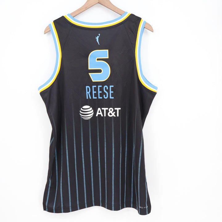Nike Chicago Sky Angel Reese 5 Explorer Edition WNBA Jersey Black L