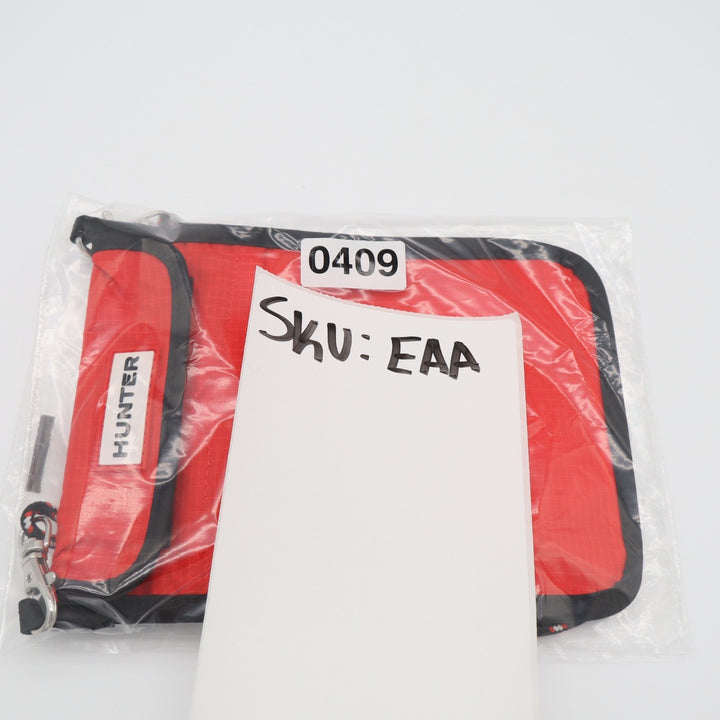 Hunter Orginal Packable Womens Phone Pouch Arc Red Crossbody Strap Travel