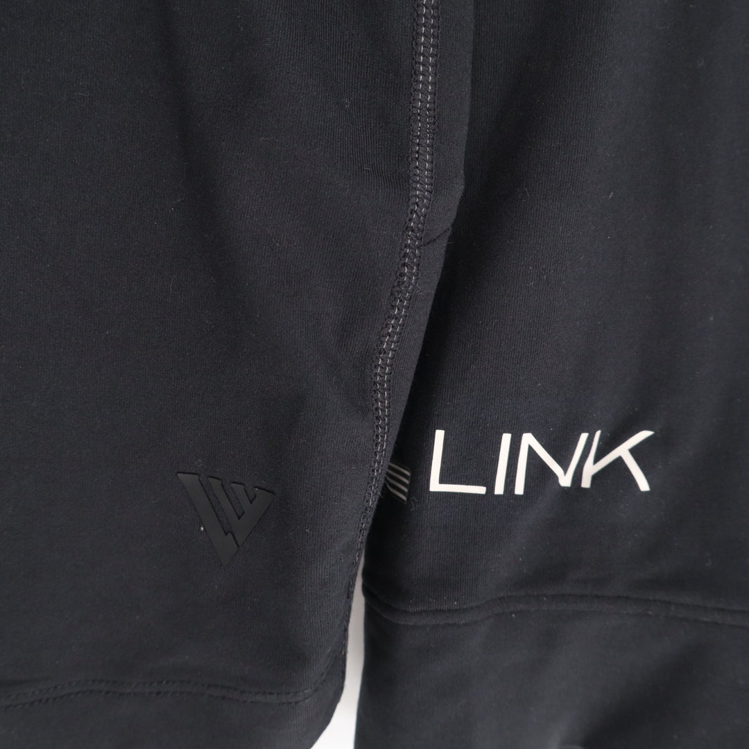 Levelwear Athleisure Mens 3XL Black Stretch Quarter Zip Long Sleeve Performance