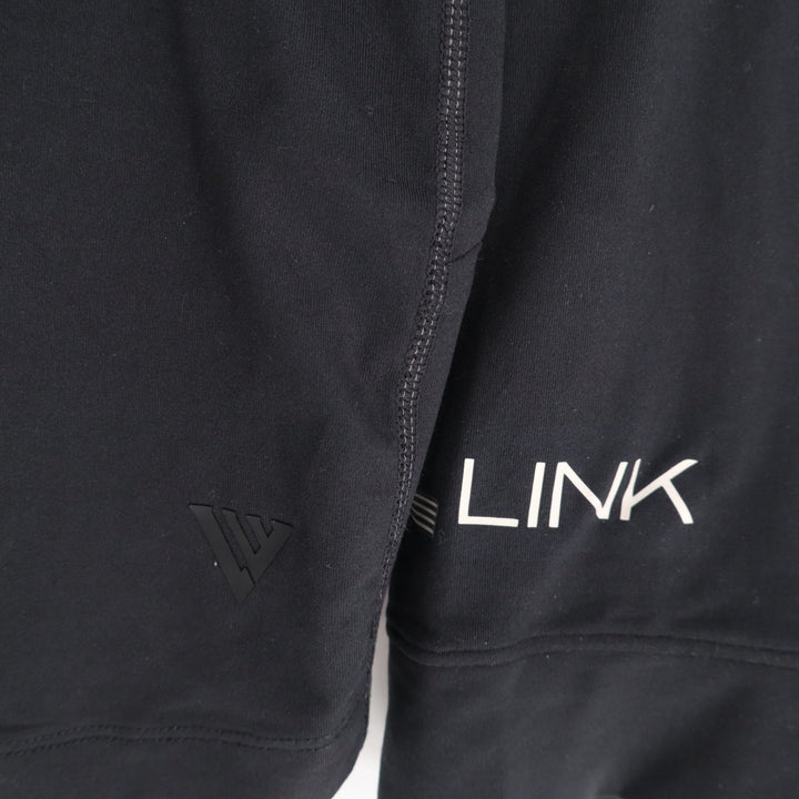 Levelwear Athleisure Mens 3XL Black Stretch Quarter Zip Long Sleeve Performance