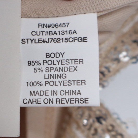 Love on a Hanger Sequin Mini Skirt Silver Sparkle Party Glam Size 7