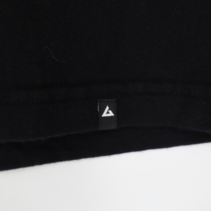 American Giant Sweatshorts Mens XL Black Cotton Logo Mid Rise Drawstring Waist