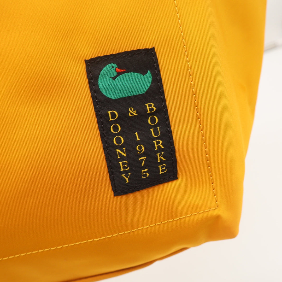 Dooney & Bourke Tote Womens OS YLVC Yellow Front Zip Nylon NEW