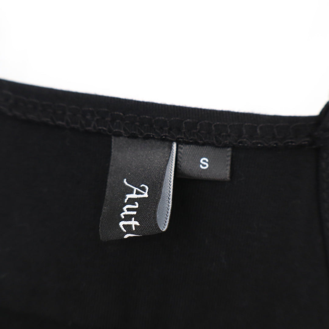 Authentic Black Cotton Harem Jumpsuit Adjustable Straps Pockets Small