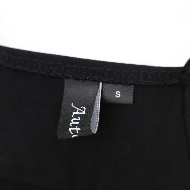 Authentic Black Cotton Harem Jumpsuit Adjustable Straps Pockets Small