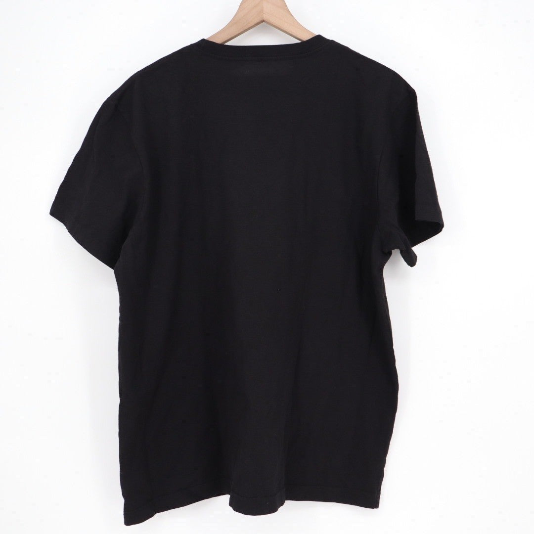 American Giant Mens XL Black Crew Neck T Shirt Made in USA Basic Cotton Tee