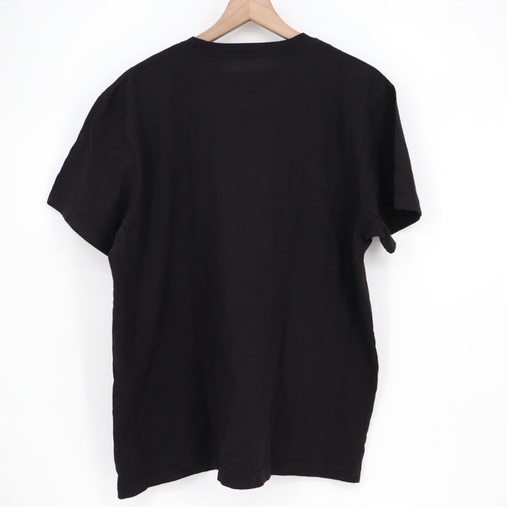American Giant Mens XL Black Crew Neck T Shirt Made in USA Basic Cotton Tee