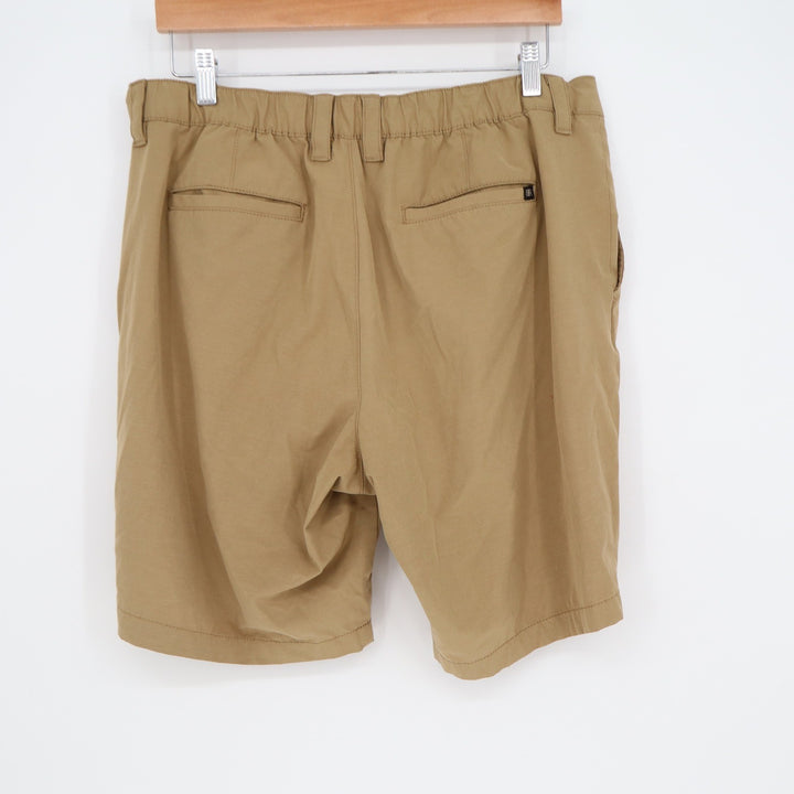 Banana Republic Mens 36 Core Temp Ripstop Shorts Khaki Tan Stretch Hiking