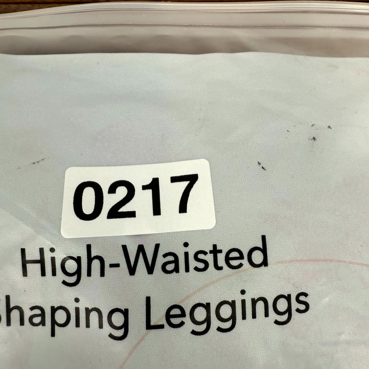 Shapermint Essentials High Waisted Shaping Ankle Leggings Women XL Black Stretch