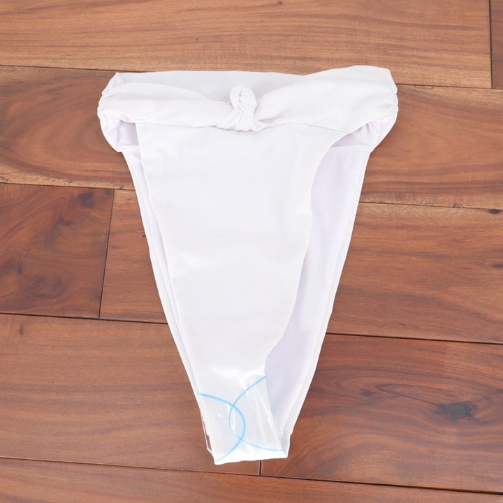 ASOS DESIGN White High Waist Bikini Bottoms Size US 4