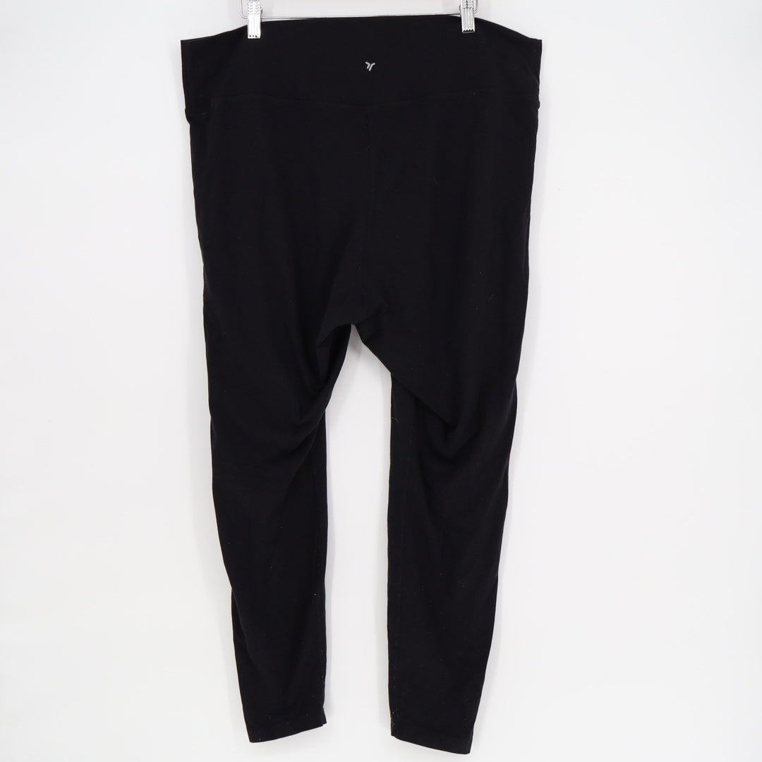 Old Navy Active Powerchill Extra High-Rise Leggings Black XXL Go-Dry Ankle