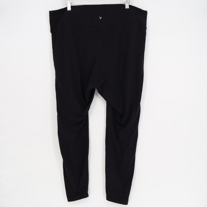 Old Navy Active Powerchill Extra High-Rise Leggings Black XXL Go-Dry Ankle