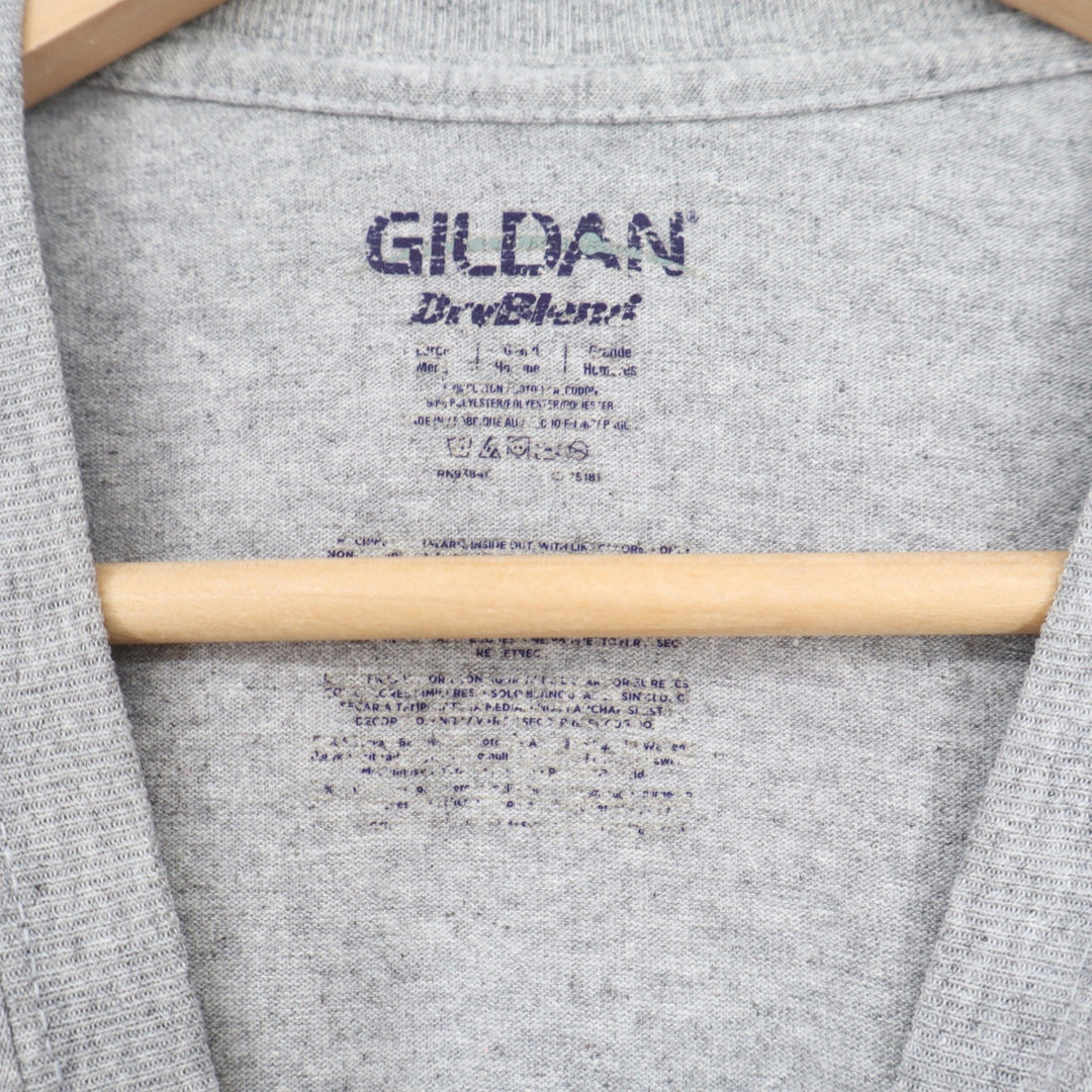 Gildan DryBlend Mens Gray Cooper Island BVI Funny Boating Graphic T-Shirt Size M