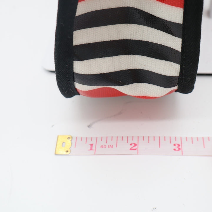 Fossil Keyper Womens Handbag Multicolor Striped Adjustable Strap Crossbody Bag