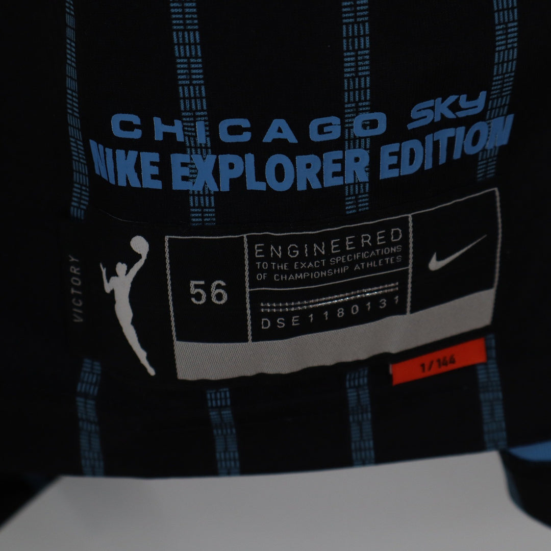 Nike Chicago Sky Angel Reese 5 Explorer Edition WNBA Jersey Black XXL