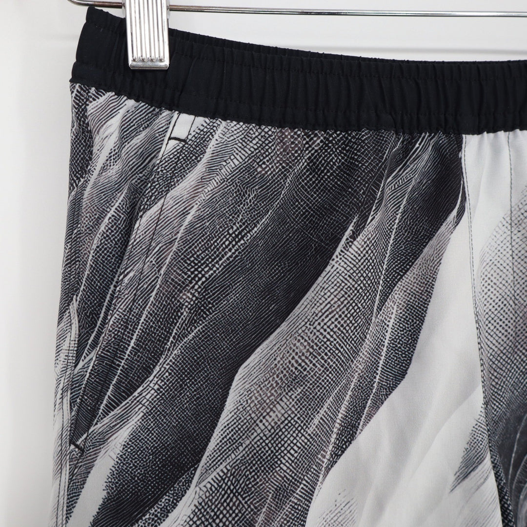 DSG Boys Agility Short Print Pure White AI Formation Medium 10-12