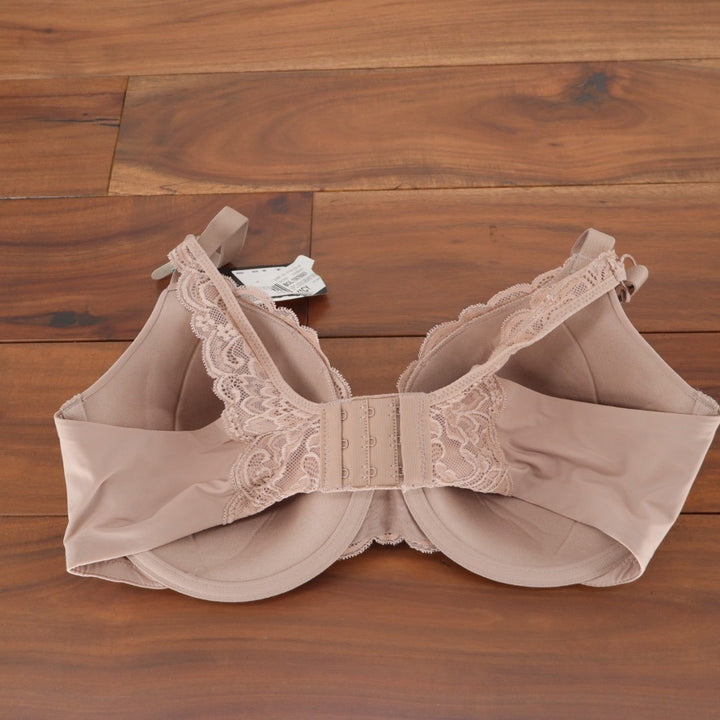 Maidenform Comfort Devotion T-Shirt Bra Womens 38C Blush Lace Trim Underwire