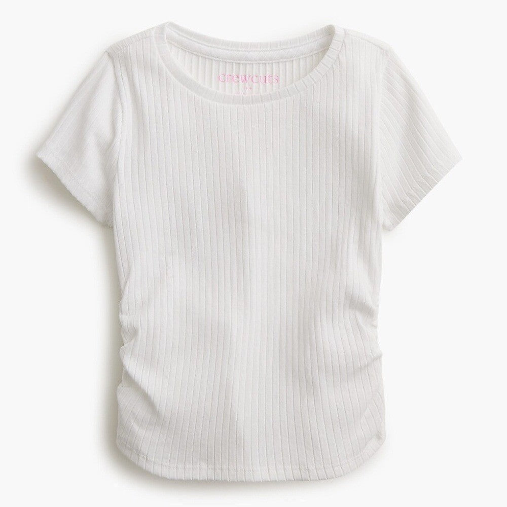 J.Crew Crewcuts Girl's Side-Ruched Tee Size XL (12-14)