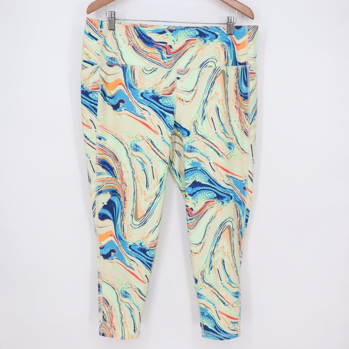 DSG Momentum 7/8 Leggings XXL Amped Up Multi Marble Swirl High Rise