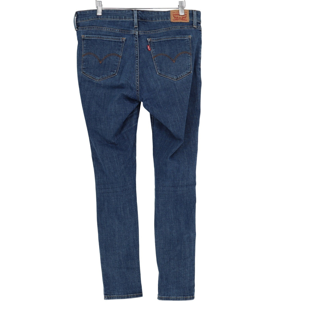 Levis 711 Skinny Jeans Womens 31 Blue Mid Rise Stretch Denim DVA 950