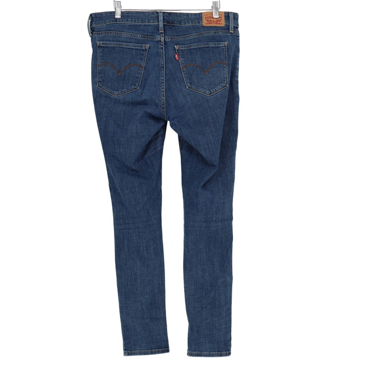 Levis 711 Skinny Jeans Womens 31 Blue Mid Rise Stretch Denim DVA 950