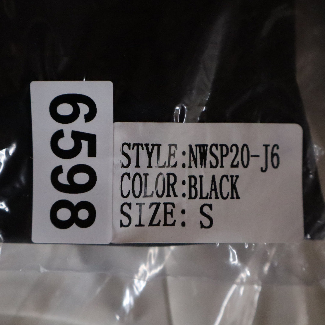 Naked Wardrobe The Statement Black Cropped Corset Garter Blazer Small