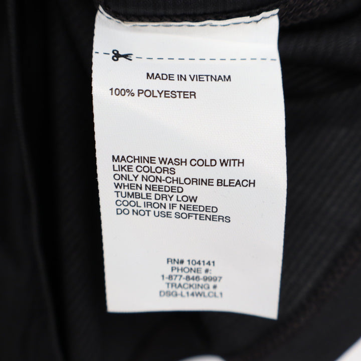 DSG Boys Movement Tee Pure Black Short Sleeve Athletic T-Shirt Size S 8-9 NEW