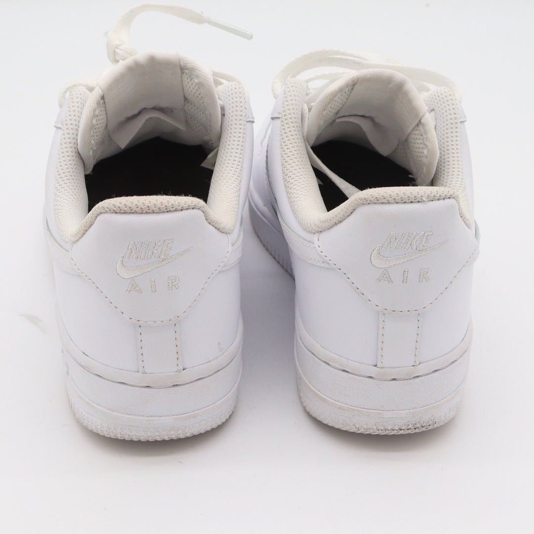 Nike Air Force 1 07 Womens 6.5 White Low Top Sneakers 315115-112 Triple White