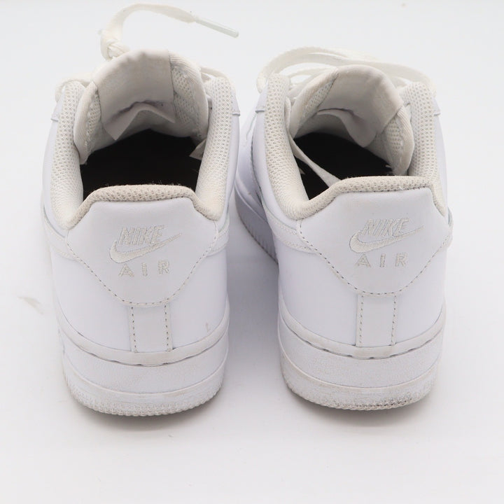 Nike Air Force 1 07 Womens 6.5 White Low Top Sneakers 315115-112 Triple White