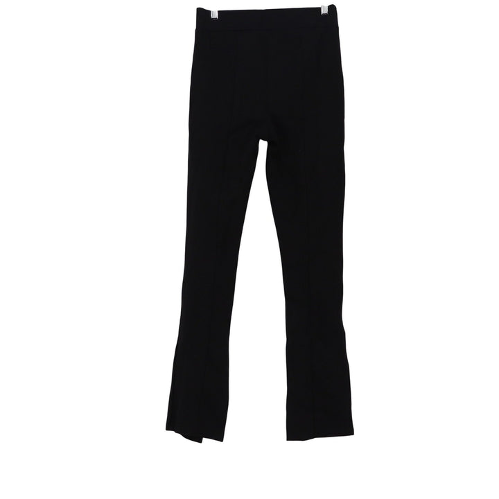 A New Day Black Split Front Hem High Rise Slim Leggings Pants Small VN 1107216