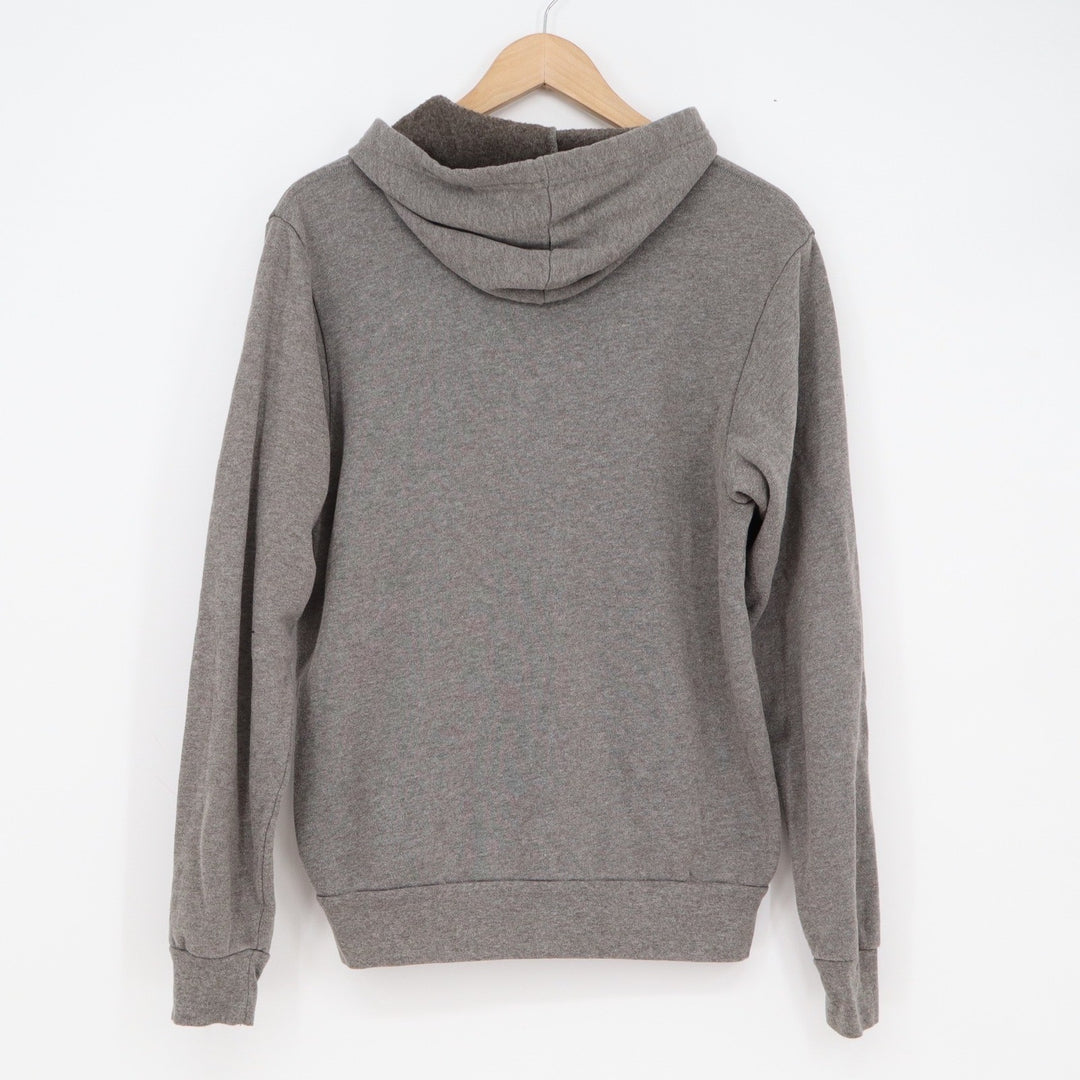 Bella Canvas Souderton Embroidered Hoodie Gray Fleece Pullover Sweatshirt M