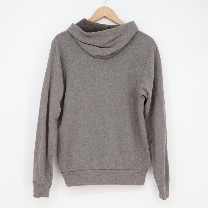 Bella Canvas Souderton Embroidered Hoodie Gray Fleece Pullover Sweatshirt M