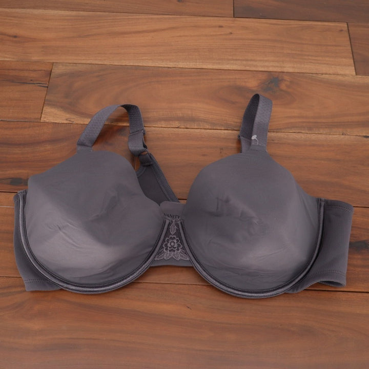 Vanity Fair Beauty Back Full Figure Smoothing Underwire Bra 44D Steele Violet