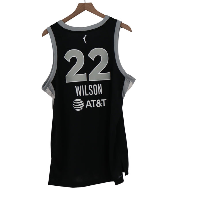 Nike Las Vegas Aces A'ja Wilson 22 Explorer Edition WNBA Jersey Black