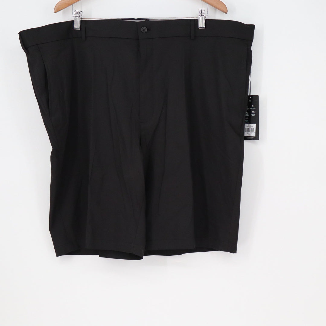 Walter Hagen Mens Black Perfect 11 Golf Shorts Big & Tall 46