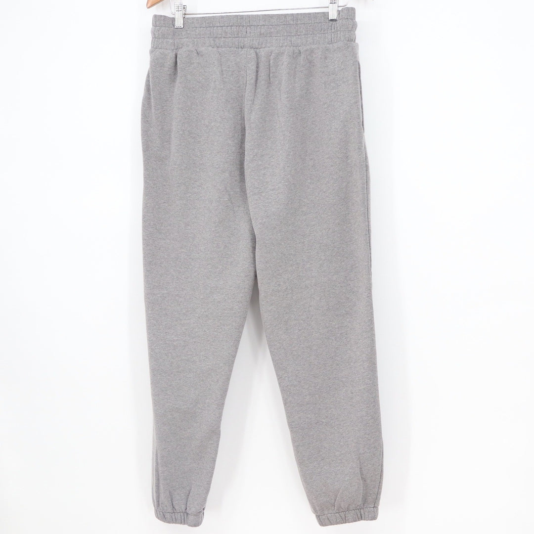 Wild Fable Heather Gray Jogger Sweatpants Large High Rise Fleece Drawstring L