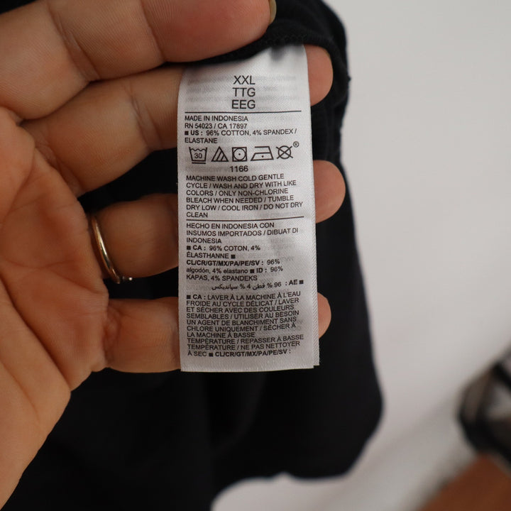 Old Navy Womens XXL Black Ribbed High Neck Sleeveless Midi Bodycon Dress Slits