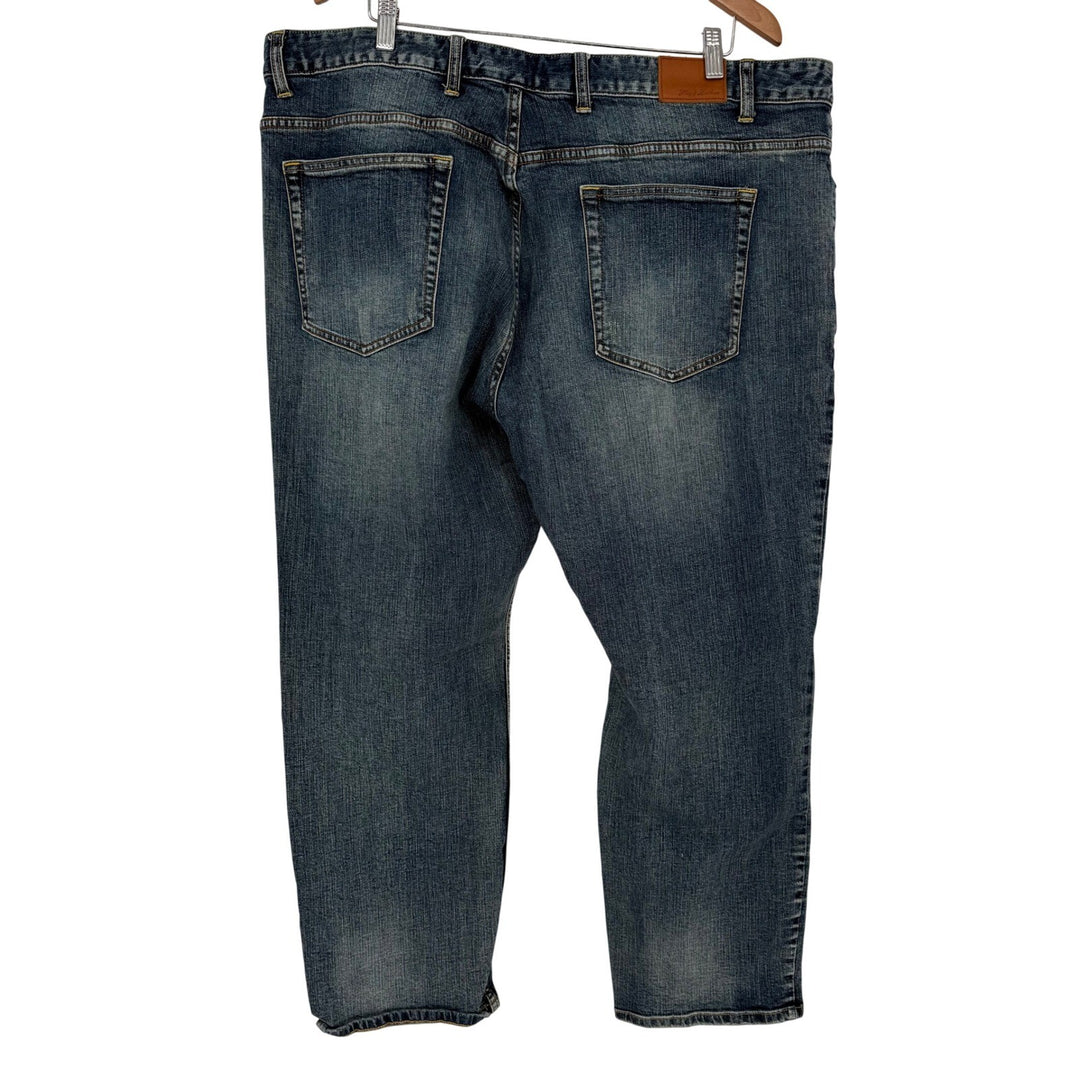 Flag & Anthem Nashville Straight Jeans Erie Wash Mens Size 44x30 Premium Denim