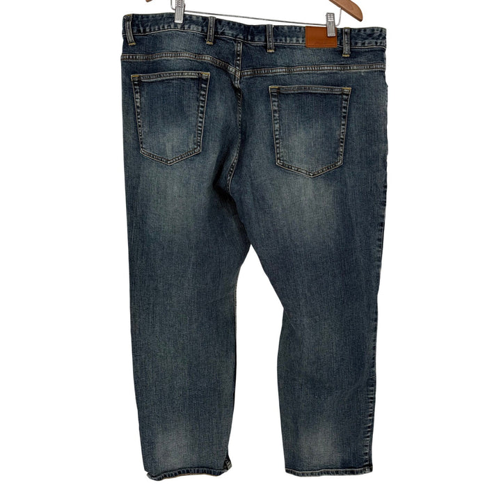 Flag & Anthem Nashville Straight Jeans Erie Wash Mens Size 44x30 Premium Denim