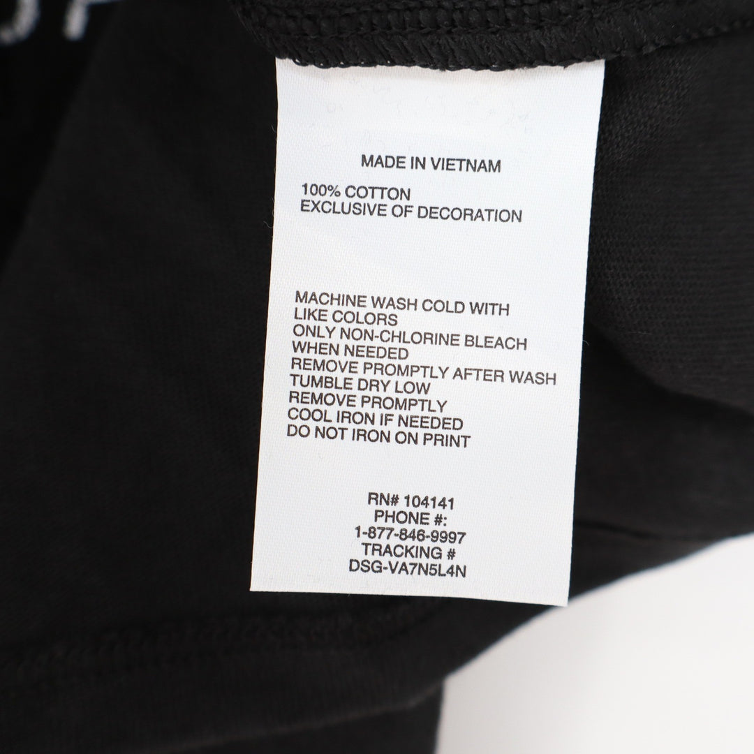 DSG Girls M 10-12 Harlem New York Basketball Cotton Graphic Tee Black