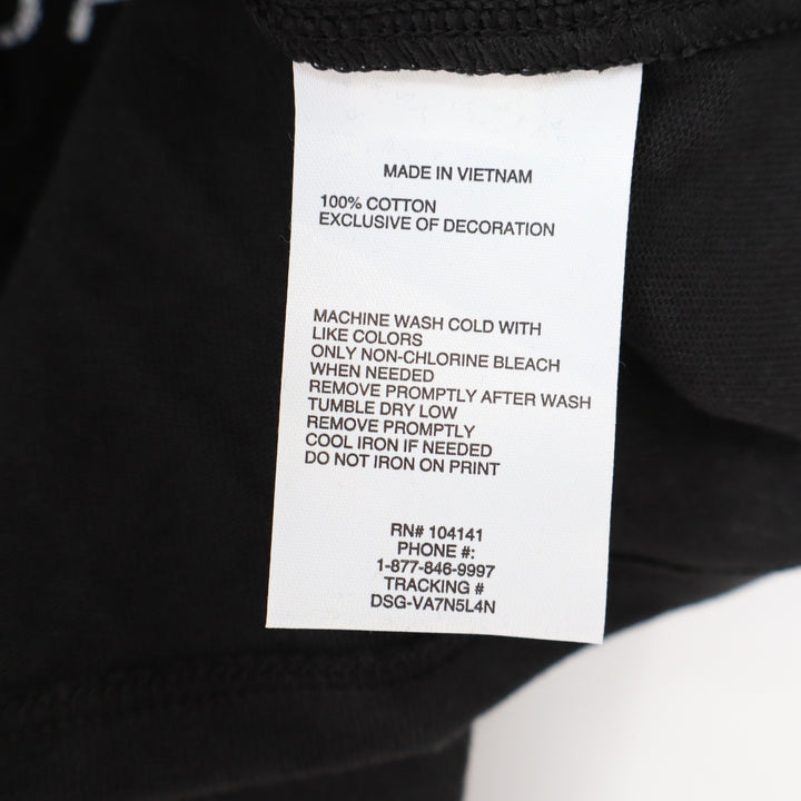 DSG Girls M 10-12 Harlem New York Basketball Cotton Graphic Tee Black