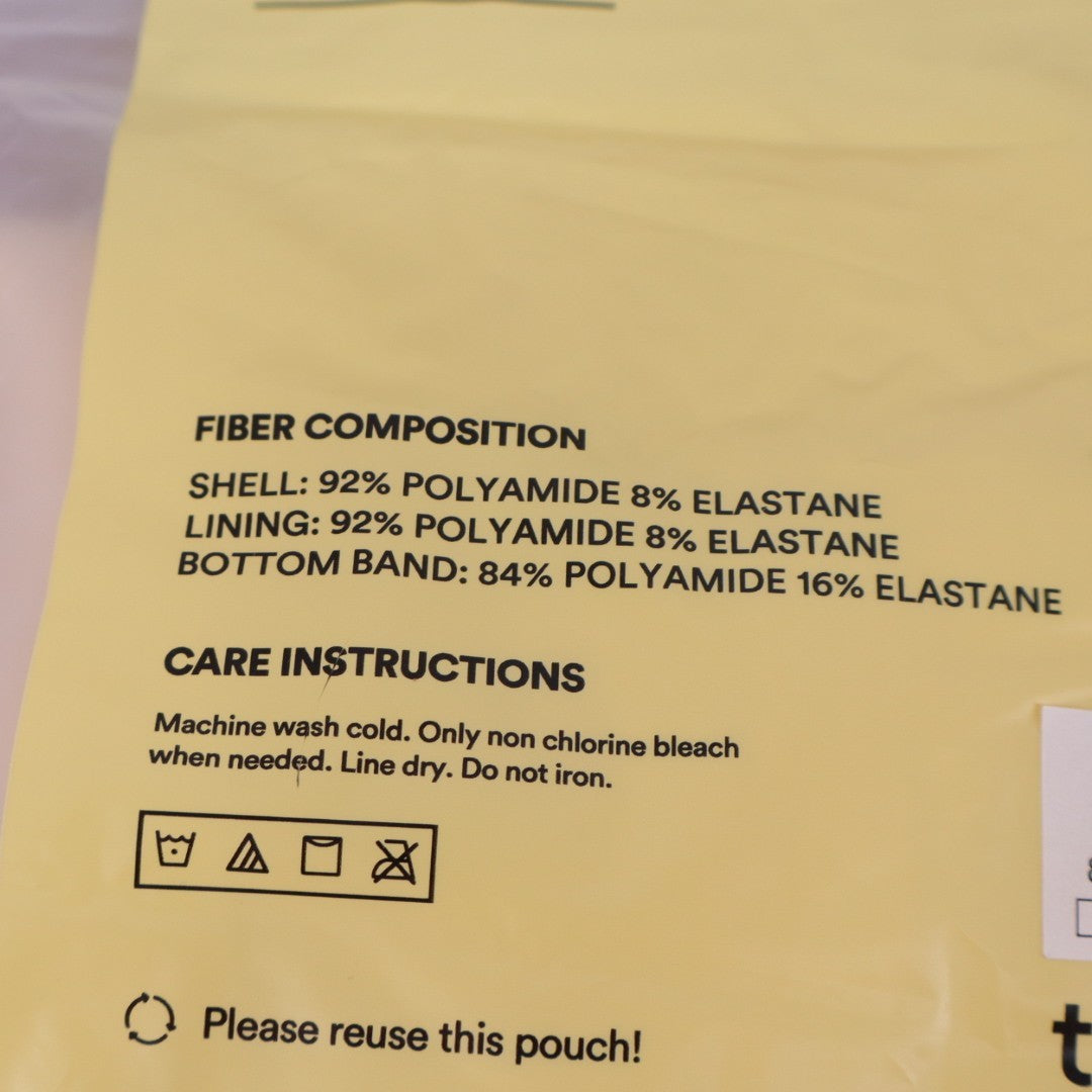 Truekind Convertible Strapless Bandeau Bra Womens 3XL Chai Stretch Wireless