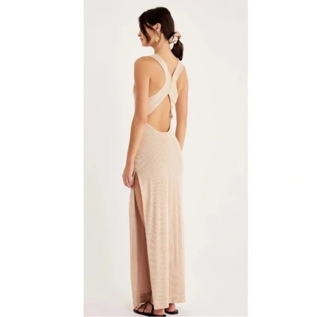 Rumer Rosa Maxi Dress Size M
